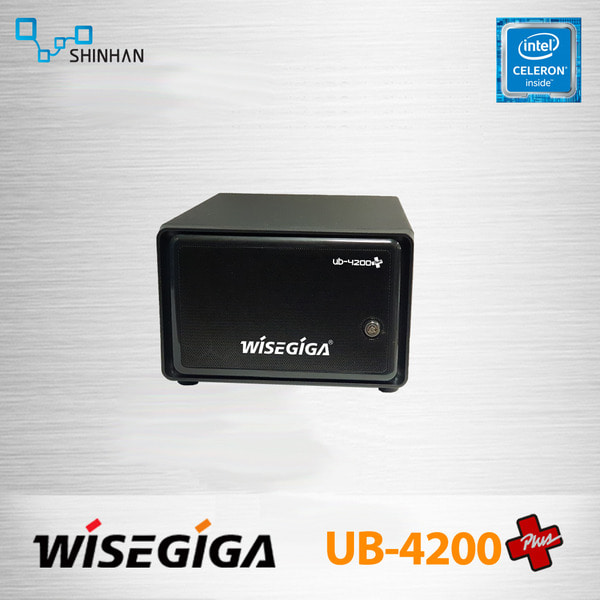 소호용 2bay NAS CASE UB-4200+ Intel 4900 3.1G,4G램